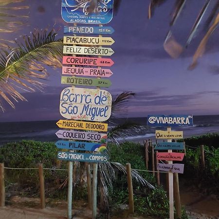 Chale Aconchegante Na Barra De Sao Miguel Villa Exteriör bild