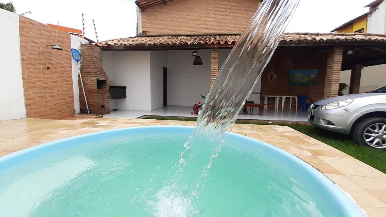 Chale Aconchegante Na Barra De Sao Miguel Villa Exteriör bild