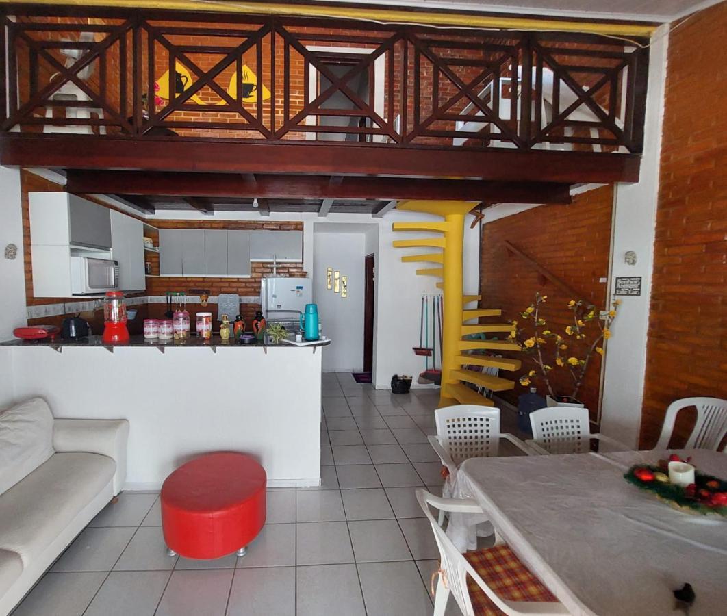 Chale Aconchegante Na Barra De Sao Miguel Villa Exteriör bild