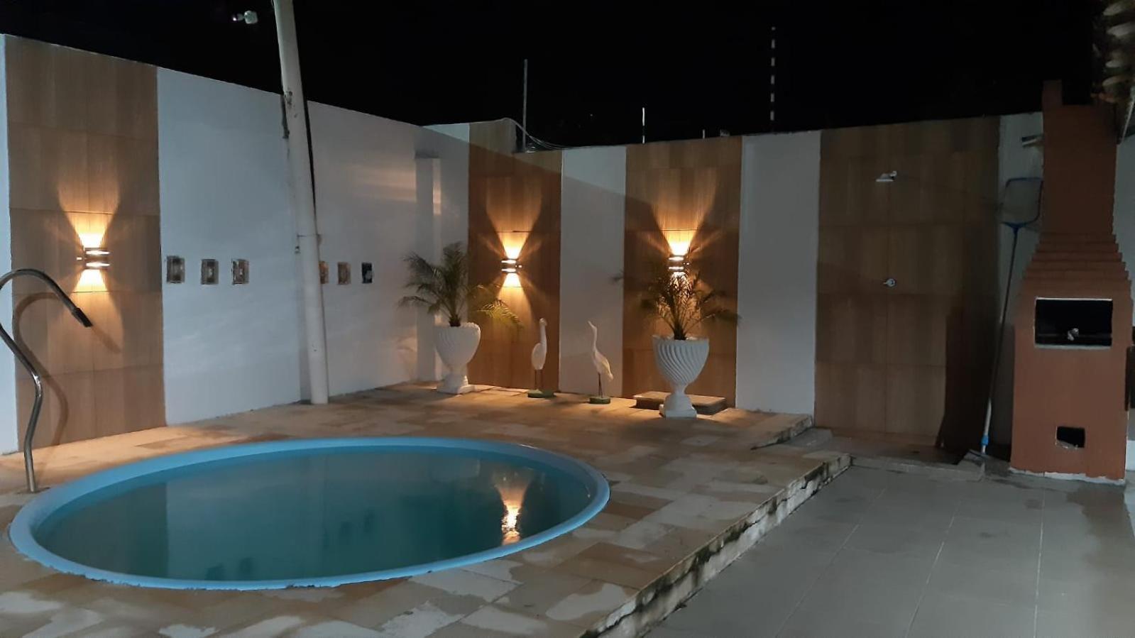 Chale Aconchegante Na Barra De Sao Miguel Villa Exteriör bild